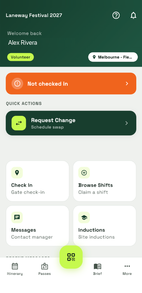 Staaage Access Mobile App